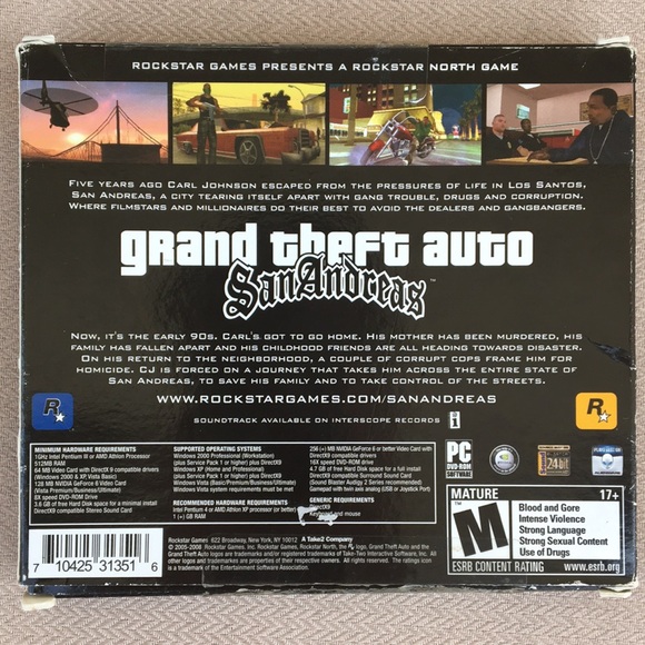 Grand Theft Auto: San Andreas - Second Edition for PC - Picture 3 of 16